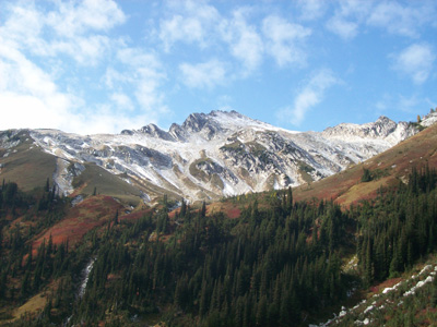 View from Napeequa Valley, Chelan County, WA