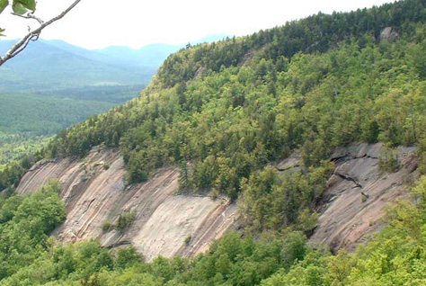 Rainbow Slabs, The Painted Walls, New Hampshire