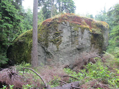 Waterman Erratic Boulder, Whidbey Island, WA